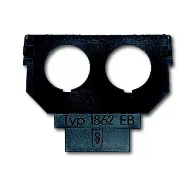 Суппорт (цоколь) для 2-х диодных разъемов ABB 1764-0-0133