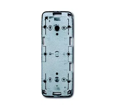 Коробка 2 поста для открытого монтажа future серебристо-алюм. ABB 1799-0-0906