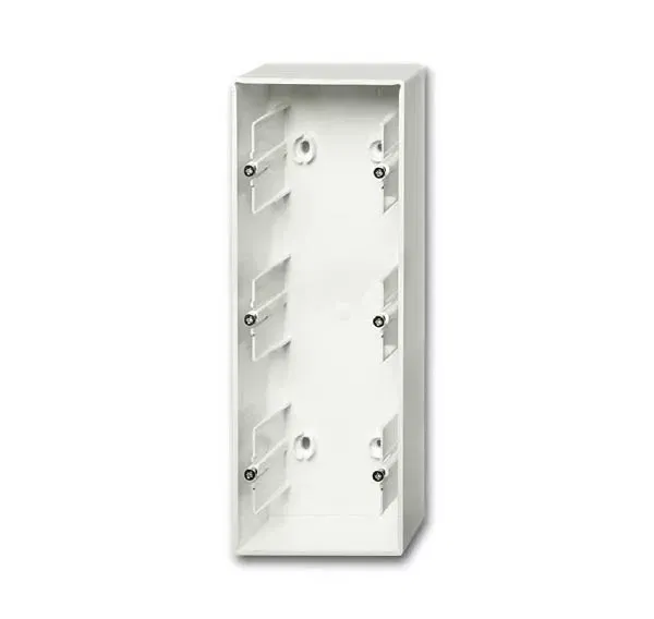Коробка 3 поста для открытого монтажа future бел. бархат ABB 1799-0-0955