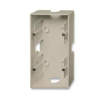 Коробка для открытого монтажа 2 поста Basic 55 шампань ABB 1799-0-0963