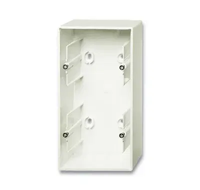 Коробка для открытого монтажа 2 поста Basic 55 chalet-white ABB 1799-0-0969
