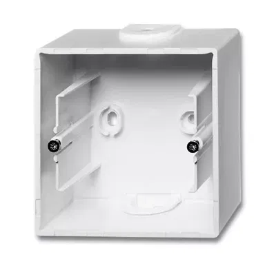 Коробка ОП 1п Basic 55 альп. бел. ABB 1799-0-0974