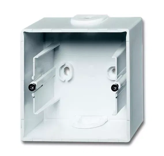 Коробка для открытого монтажа 1 пост future альпийский бел. ABB 1799-0-0982