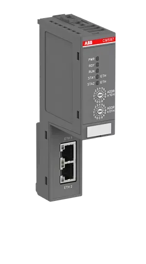 Модуль коммуникационный AC500 СМ597-ETH ABB 1SAP173700R0001