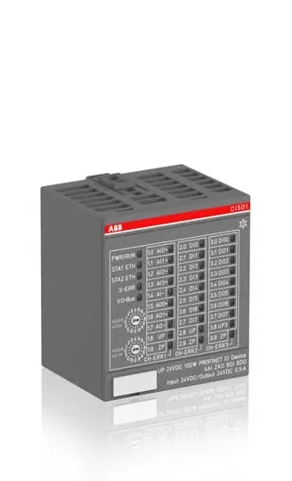 Модуль интерфейсный 8DI/8DO/4AI/2AO CI501-PNIO-XC ABB 1SAP420600R0001