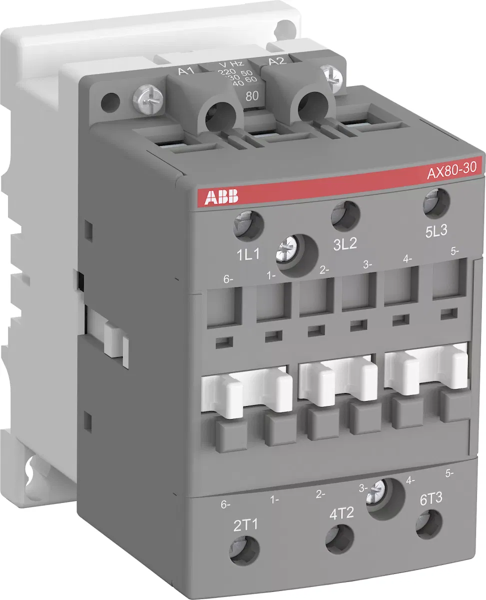 Контактор AX65-30-00-80 65А AC3 с катушкой управления 220-230В АС ABB 1SBL371074R8000