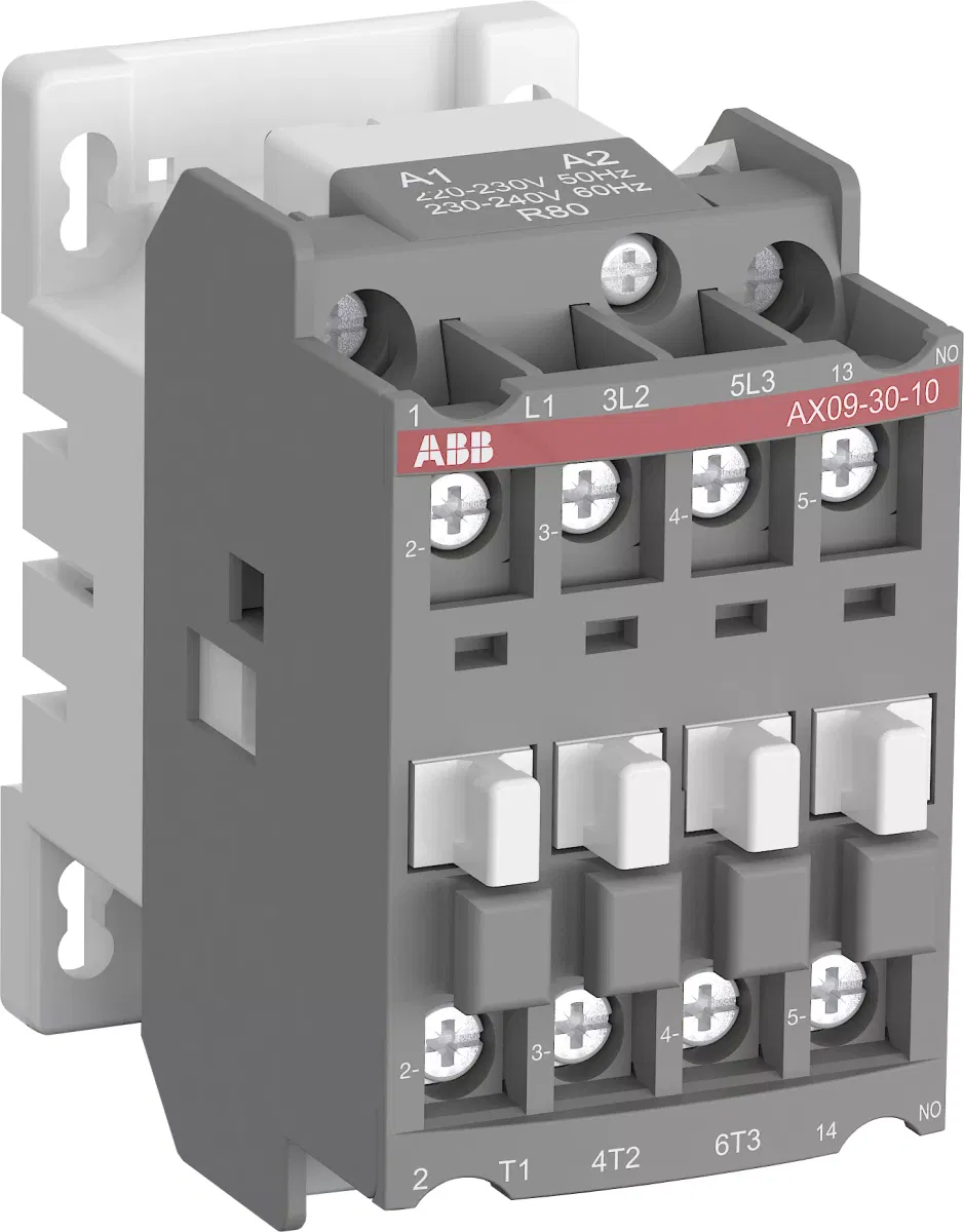 Контактор AX18-30-10-80 18А AC3 с катушкой управления 220-230В АС ABB 1SBL921074R8010