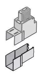 Комплект крышек OZXB4K 1шт=3 крышки 1SCA022199R2850 ABB