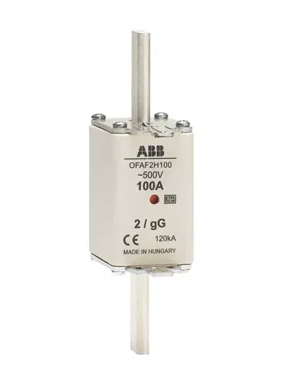 Предохранитель OFAF2H63 63А тип gG размер 2 до 500В ABB 1SCA022627R5110