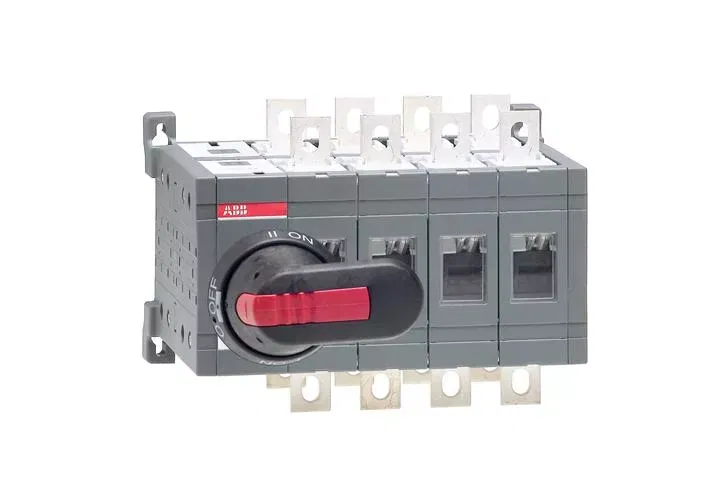 Рубильник реверсивный 4п OT250E04CP 250А ABB 1SCA022775R4640