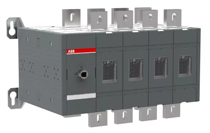 Рубильник реверсивный 4п OTM800E4CM110V 800А с мотор. приводом 110В AC/DC ABB 1SCA022872R8260