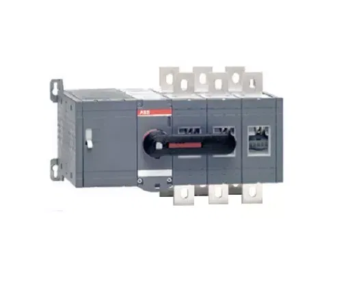 Рубильник реверсивный 4п OTM630E4CM110V 630А с мотор. приводом 110В AC/DC ABB 1SCA022873R1810