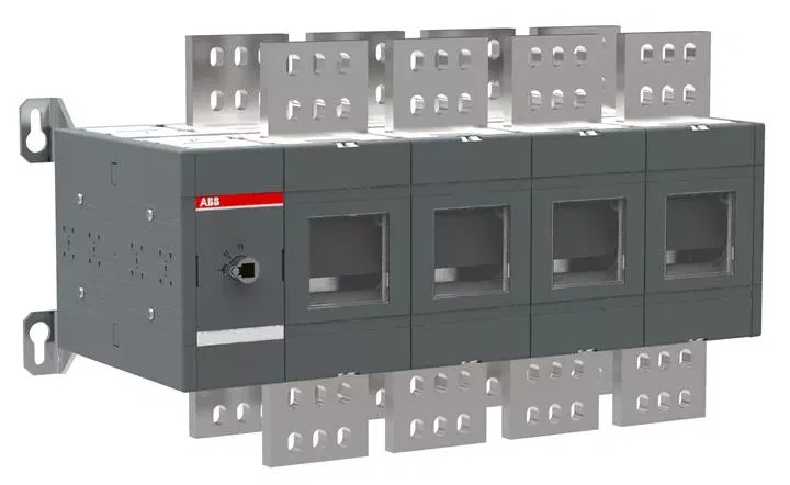 Рубильник реверсивный 4п OT2500E04C 2500А без ручки управл. и переходника ABB 1SCA103877R1001