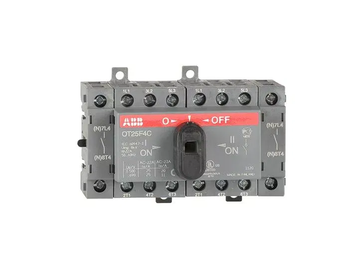 Рубильник реверс.OT25F4C 25A 1SCA104877R1001 ABB