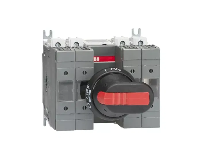 Рубильник OS63GD22N2P с ручкой под предохранители DIN-000 ABB 1SCA115230R1001