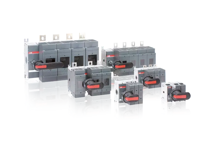 Рубильник OS160GD04F без ручки под предохранители DIN-00 ABB 1SCA115401R1001