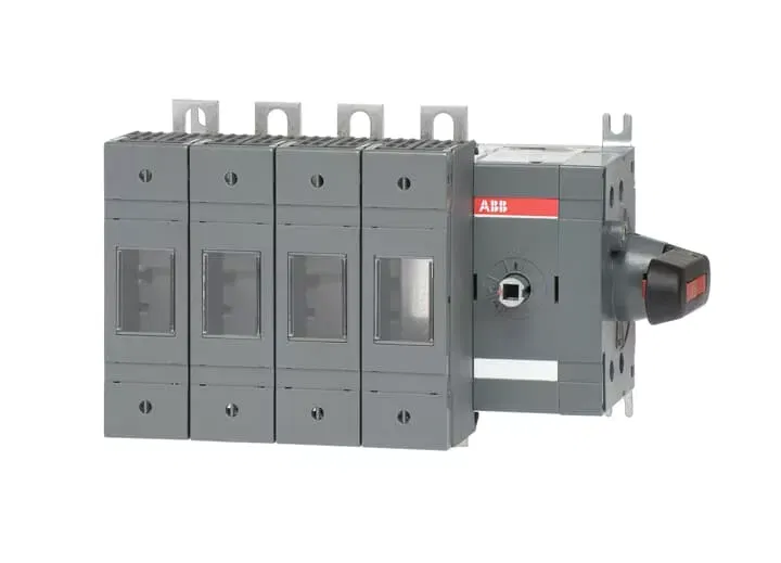 Рубильник OS125GDS40N2 без ручки под предохранители DIN-00 ABB 1SCA115967R1001