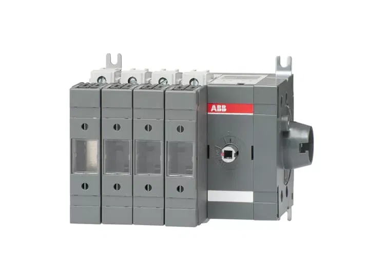 Рубильник OS160GDS40N2 без ручки под предохранители DIN-00 ABB 1SCA115969R1001