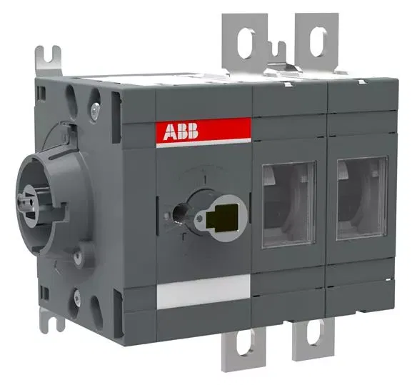 Рубильник OT400ES02 с бок. упр. (рукоятка в комплект не входит) ABB 1SCA116377R1001