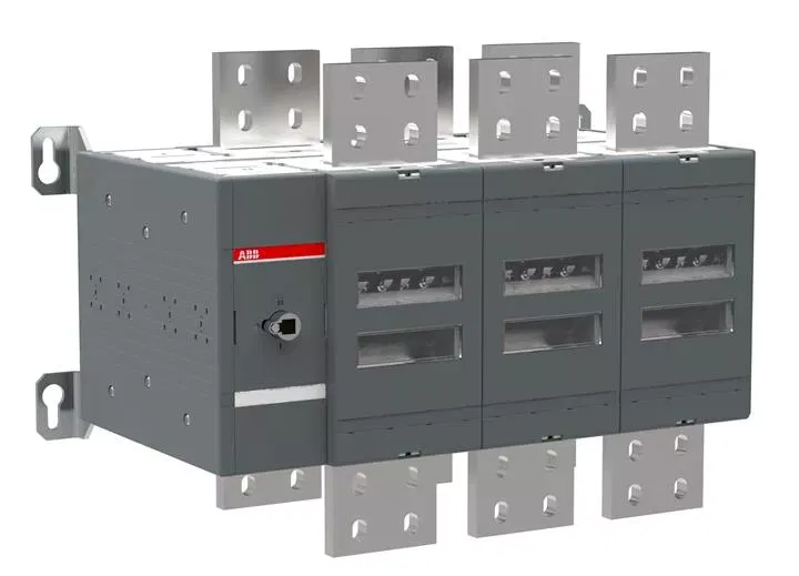 Рубильник реверсивный 3п OT3200E03C 3200А без ручки упр. и переходника ABB 1SCA129152R1001
