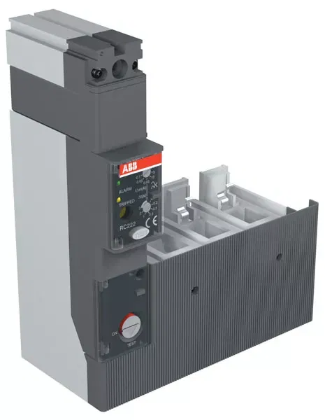 Устройство защитного откл. к выкл. RC222/2 FOR T2 3p F ABB 1SDA051404R1