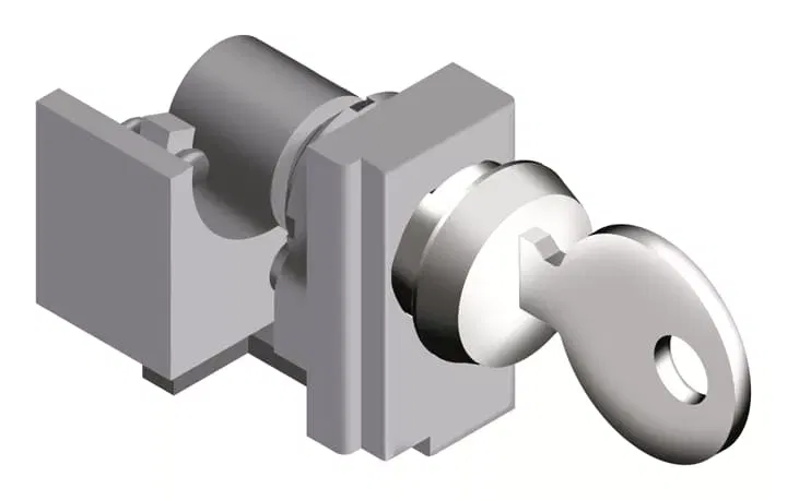 Блокировка выкл. в разомкнутом состоянии KLC T2 KEY LOCK RONIS WIT.OP/CL ABB 1SDA052015R1