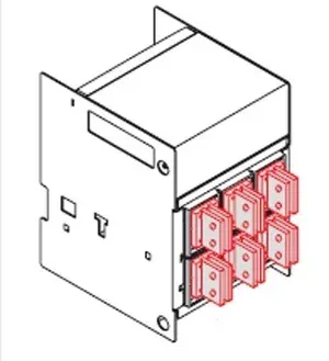 Часть фиксированная E3 W FP 3p VR-VR ABB 1SDA059675R1