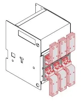 Фикс.часть выкатн. E2 W FP 3p F-F 1SDA059679R1 ABB