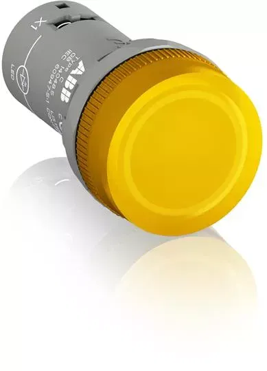 Лампа CL2-623Y желтая со встроенным светодиодом 1SFA619403R6233 ABB