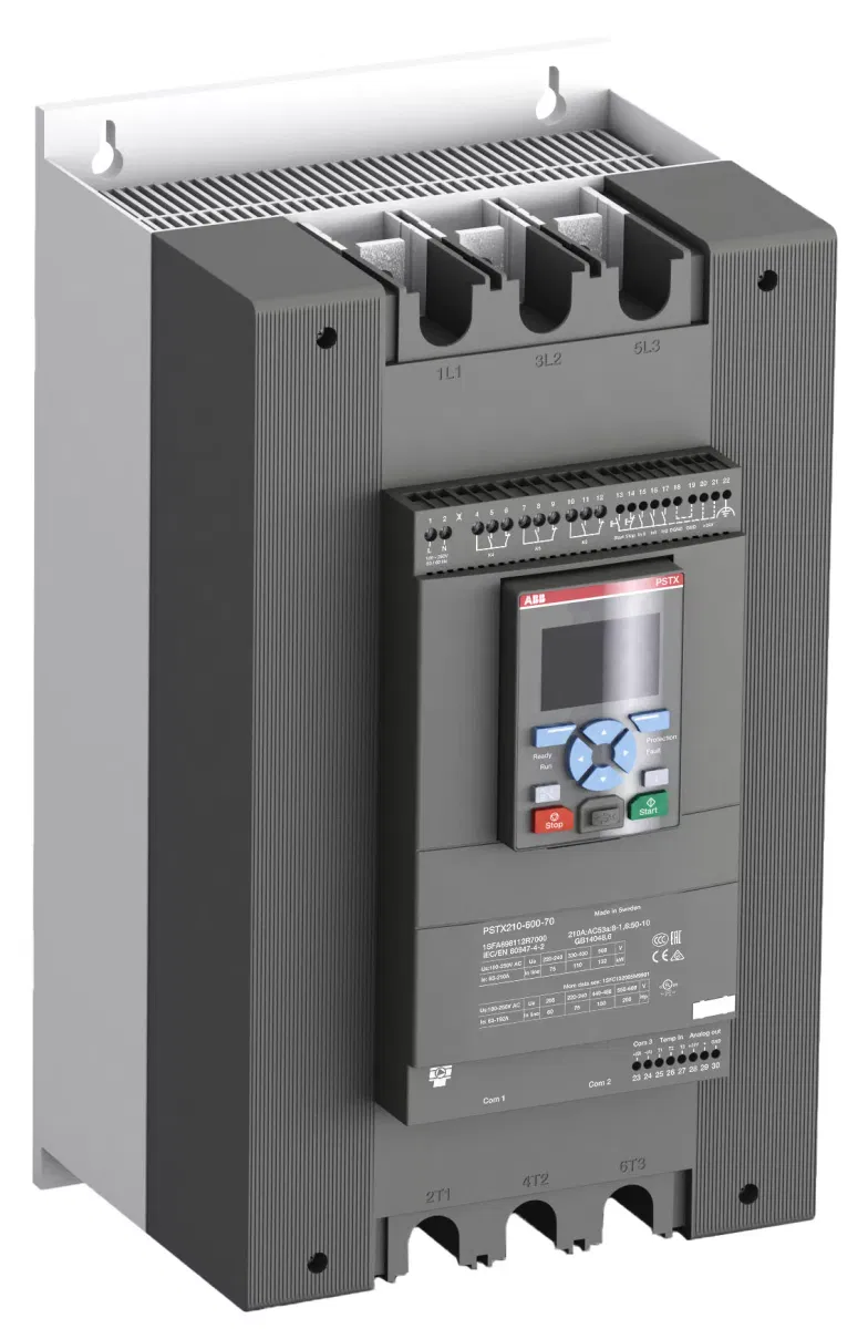 Устр-во плавного пуска PSTX210-600-70 210А, 208...600VAC, Uупр.=100...250VAC 1SFA898112R7000 ABB