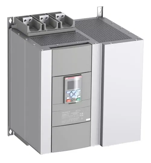 Софтстартер PSTX1250-690-70 1200кВт 690В 1250A (2000кВт 690В 2160A внутри треугольника) с функцией защиты двигателя 1SFA898221R7000 ABB