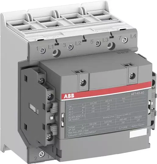 Контактор AF140-40-22-12 катушка 48-130В AC/DC ABB 1SFL447101R1222