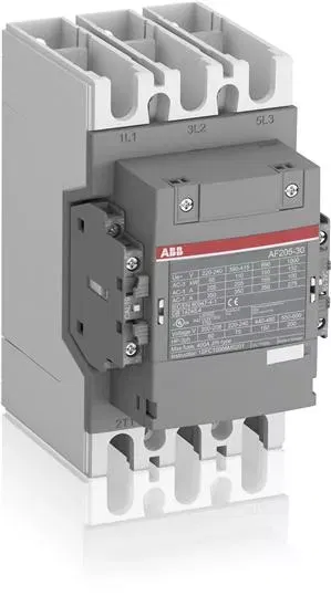 Контактор AF205-30-11-34 катушка 250-500В AC/DC с интерфейсом для подключения к ПЛК ABB 1SFL527002R3411