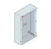 GEMINI Корпус шкафа без двери 550х460х260мм ВхШхГ(Размер2) 1SL0222A00 ABB