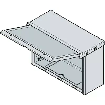 Комплект для горизонт. установки Gemini (размер 5) ABB 1SL0472A00