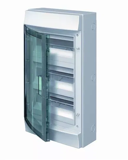 Бокс настенный Mistral65 36М прозр. дверь (3 ряда) ABB 1SL1206A00