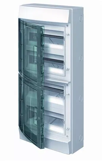 Бокс настенный Mistral65 48М прозр. дверь ABB 1SL1207A00