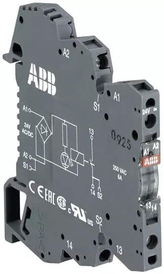 Оптрон OBIC0100 вход 24В DC выход 100mA 4.5-58В DC винт. зажимы ABB 1SNA645021R2600