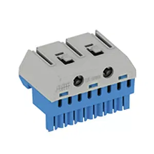 Клеммник самозаж N8x4+2x25 мм ZK82B 1SPE007715F9703 ABB
