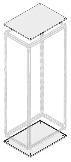Панель глухая верх/низ IP40 W=500мм D=700мм ABB 1STQ001283B0000