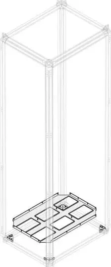 Панель внутр. уст. для фланцев EV 750х500 PBWF7557 ABB 1STQ002242B0000