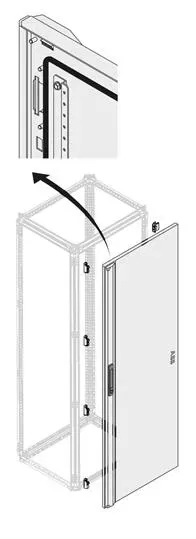 Дверь глухая IP65 H=2000мм W=300мм 1STQ007354A0000 ABB