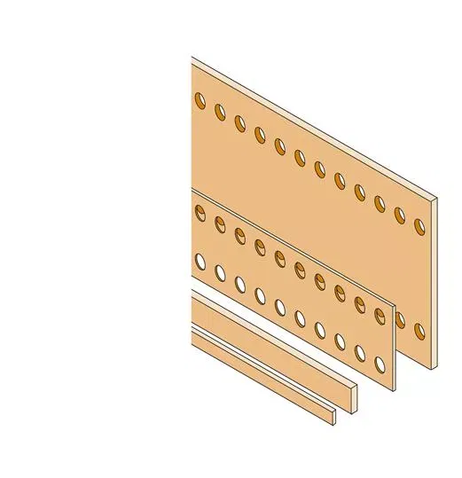 Шина медная плоская 40x5 L=1750мм 1STQ007404A0000 ABB