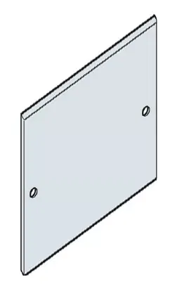 Панель глухая H=600мм W=600мм 1STQ007485A0000 ABB