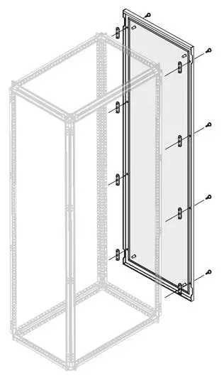 Панель боковая IP65 H=1800мм D=200мм ABB 1STQ007575A0000