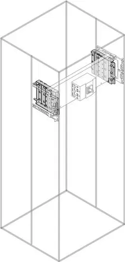 Перегородка ячейки боковая H=600мм (2шт) 1STQ008702A0000 ABB