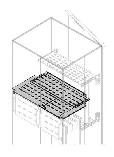 Перегородка горизонт. выводов W=800мм D=500мм ABB 1STQ008753A0000