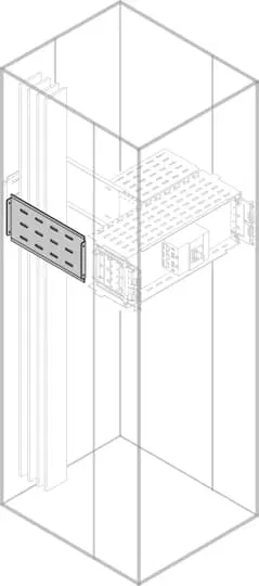 Перегородка верт. боковая H=400мм D=500мм ABB 1STQ008891A0000