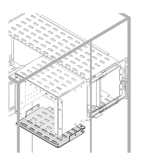 Перегородка горизонт. 4B позиция P1 W=800мм ABB 1STQ008925A0000