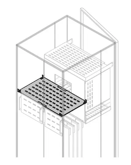 Перегородка 3B E4.2 W=800мм D=700мм ABB 1STQ009049A0000
